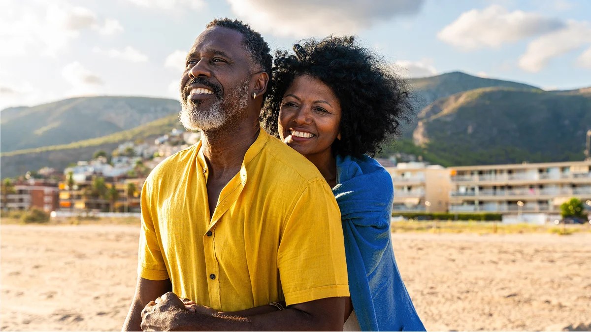 A happy couple protected by personal insurance coverage in Canada